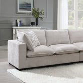 Marisa Modular Left Facing Loveseat w/2 Pillows